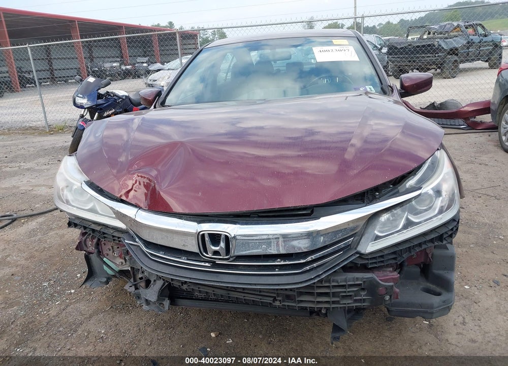 2016 HONDA ACCORD SPORT VIN: 1HGCR2F52GA202832