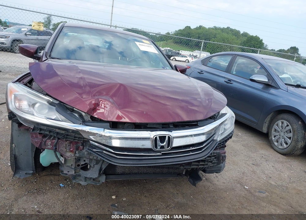 2016 HONDA ACCORD SPORT VIN: 1HGCR2F52GA202832