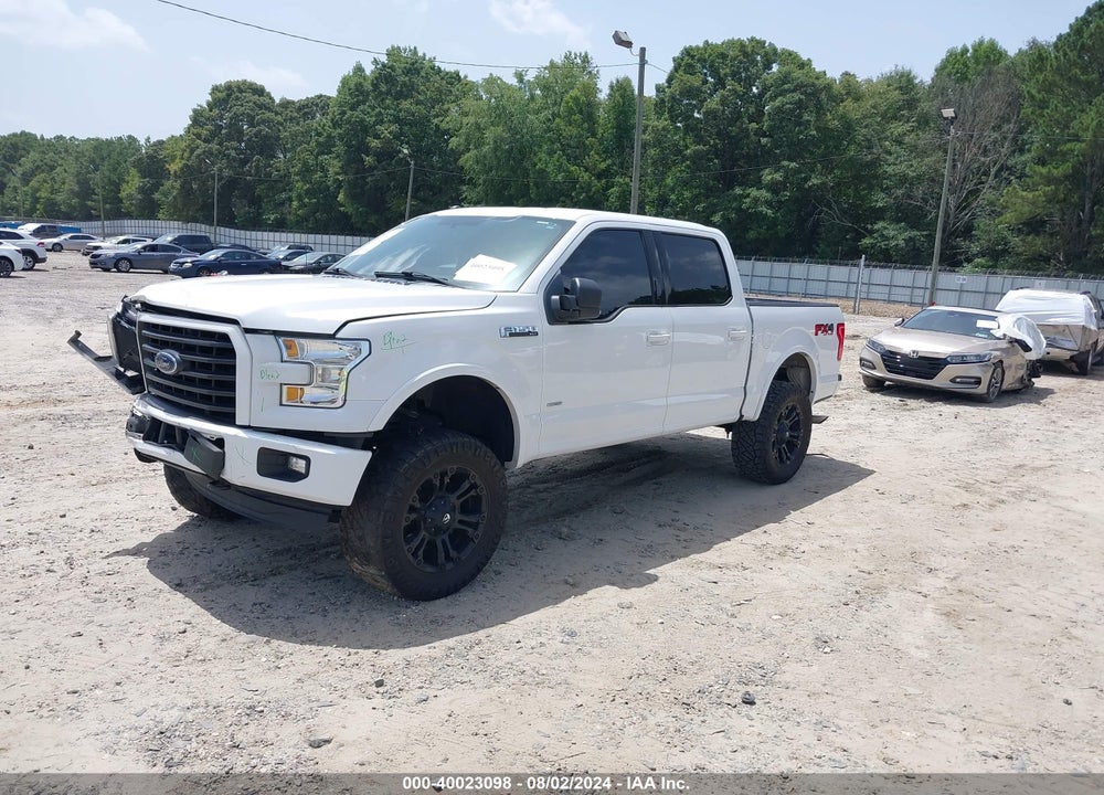 2016 FORD F-150 XLT VIN: 1FTEW1EP4GFC97409