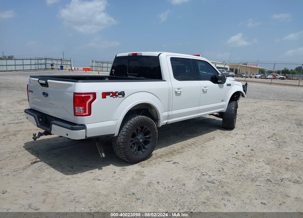 2016 FORD F-150 XLT VIN: 1FTEW1EP4GFC97409