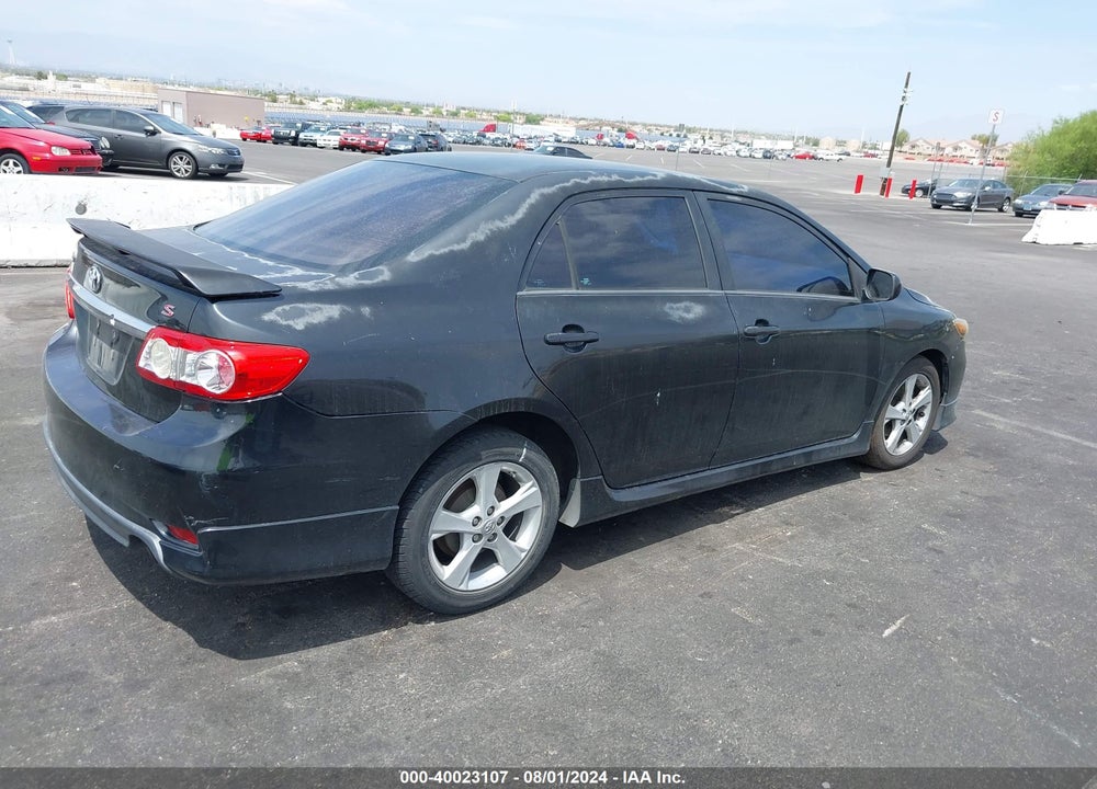 2013 TOYOTA COROLLA S VIN: 5YFBU4EE4DP105127