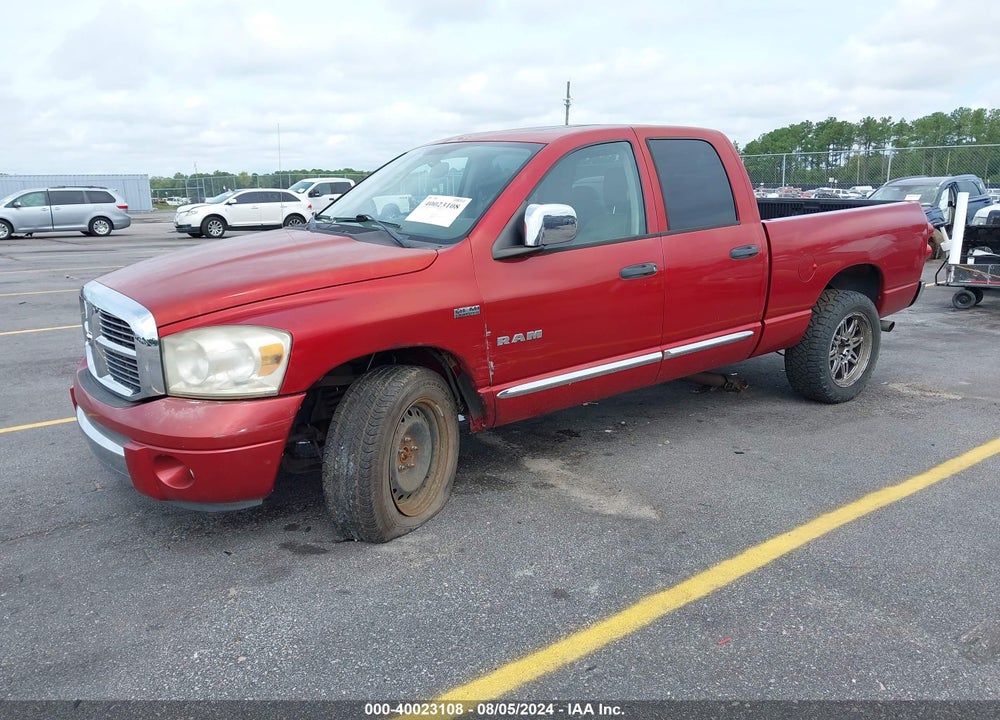 2008 DODGE RAM 1500 LARAMIE VIN: 1D7HU18208S523933