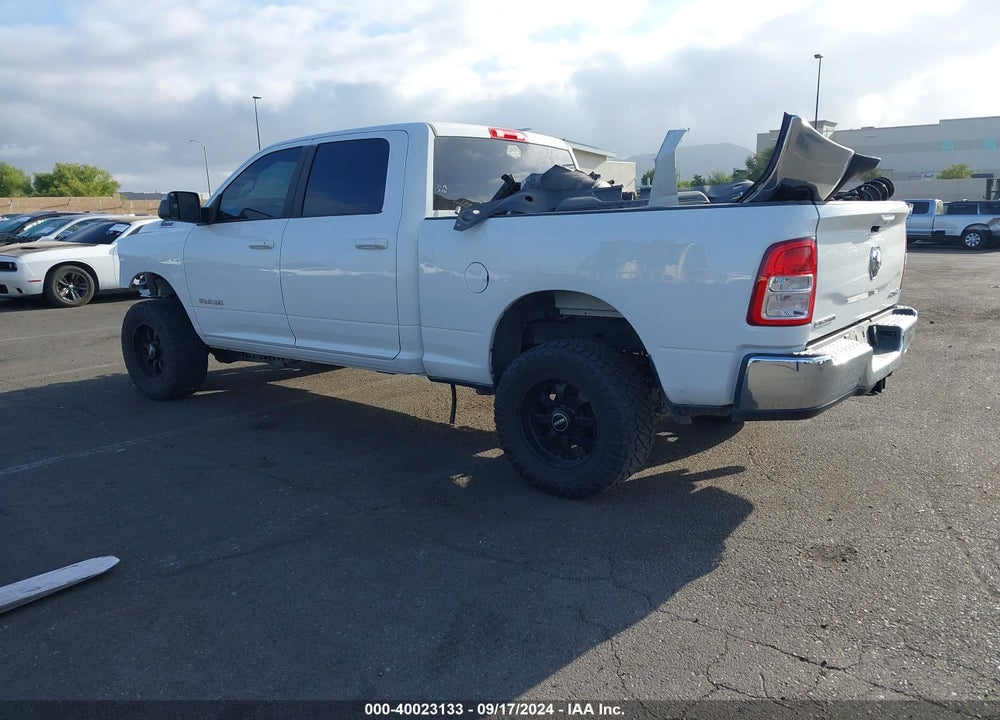 2021 RAM 2500 BIG HORN 4X4 6'4 BOX VIN: 3C6UR5DL1MG628327