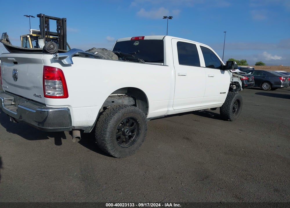 2021 RAM 2500 BIG HORN 4X4 6'4 BOX VIN: 3C6UR5DL1MG628327