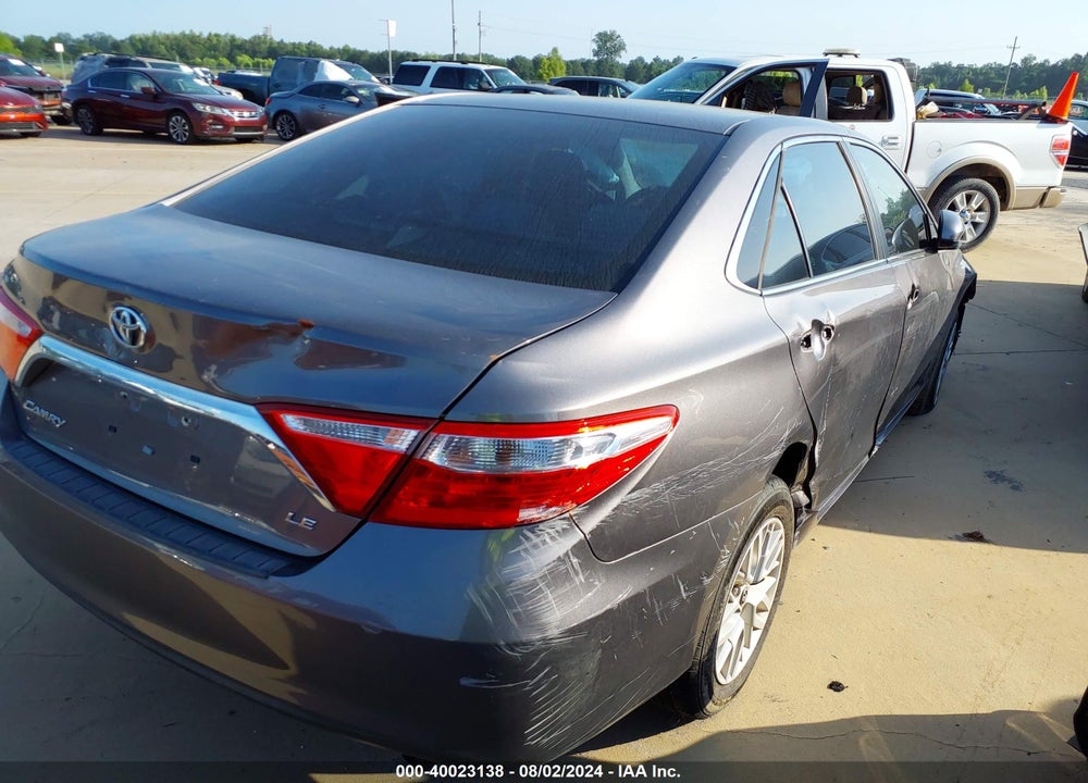2016 TOYOTA CAMRY LE VIN: 4T4BF1FK6GR547350