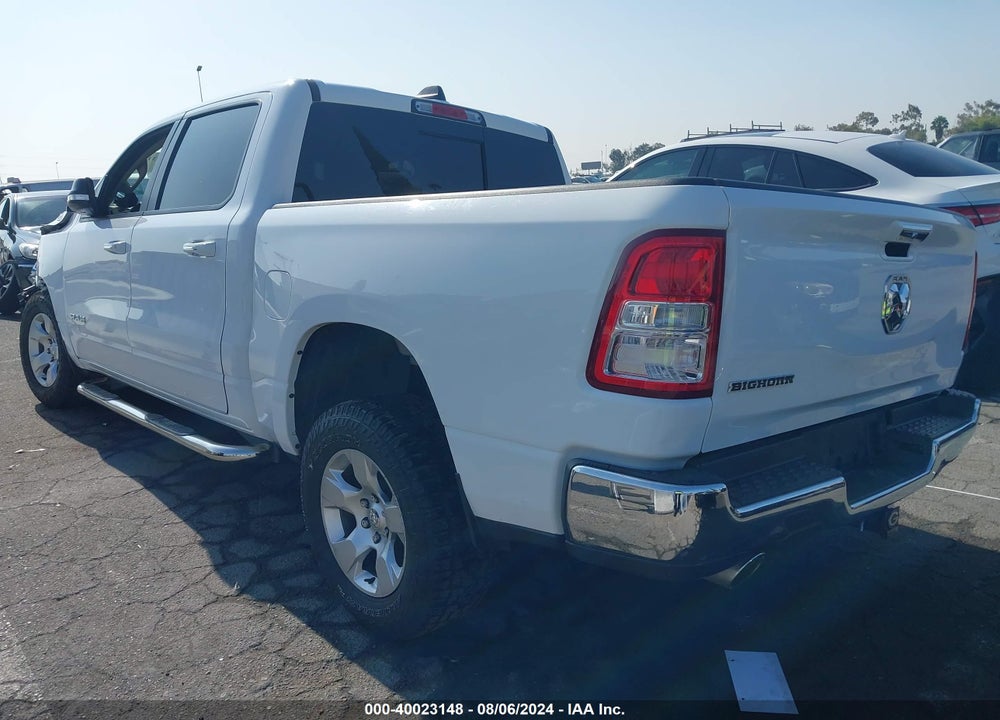 2020 RAM 1500 BIG HORN 4X2 5'7 BOX VIN: 1C6RREFTXLN152569