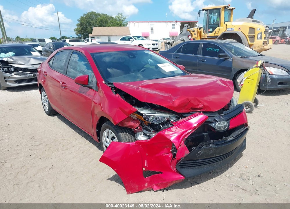 2017 TOYOTA COROLLA LE VIN: 5YFBURHE9HP711800