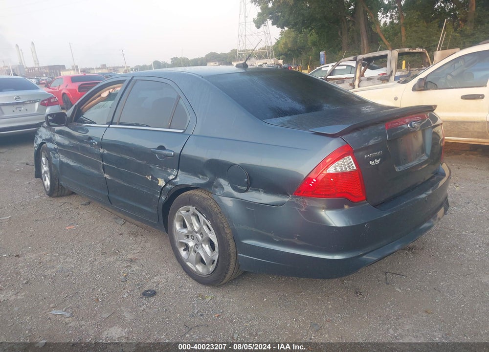 2011 FORD FUSION SE VIN: 3FAHP0HA0BR265862