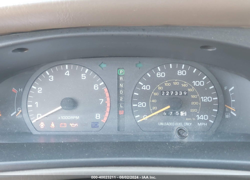 1996 TOYOTA CAMRY VIN: JT2BF12K3T0151049