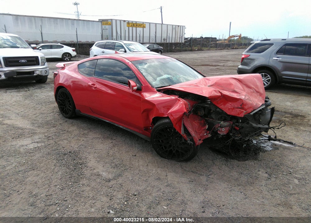 2012 HYUNDAI GENESIS 3.8 TRACK VIN: KMHHU6KH3CU071232