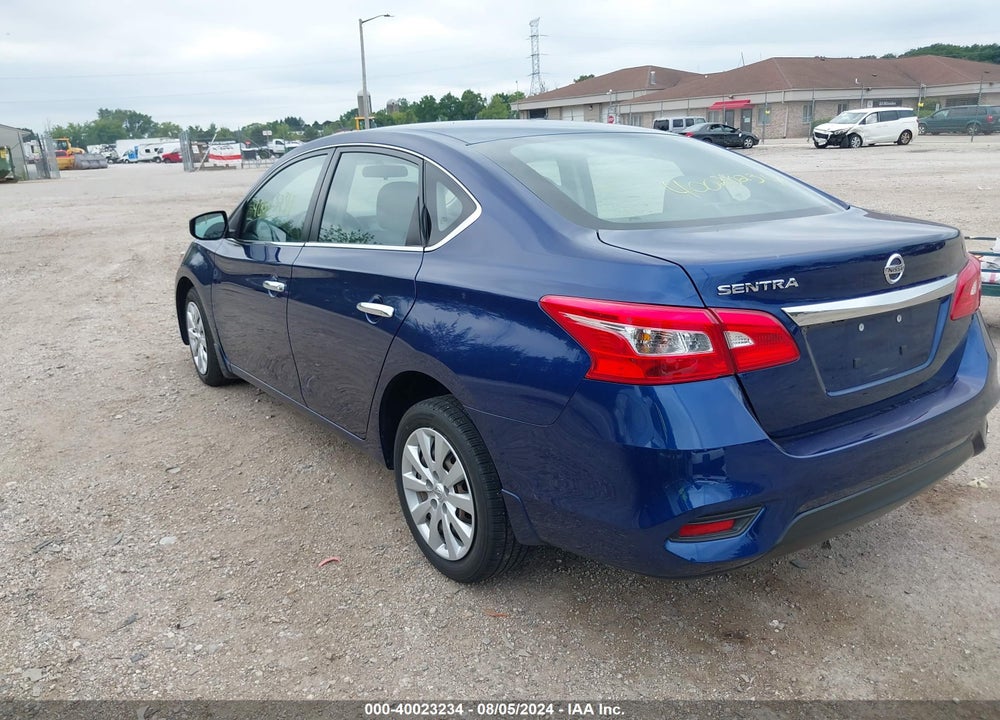 2019 NISSAN SENTRA S VIN: 3N1AB7AP9KY333568