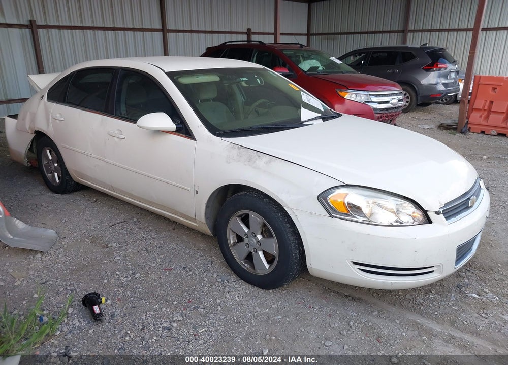 2007 CHEVROLET IMPALA LT VIN: 2G1WT55N379331523