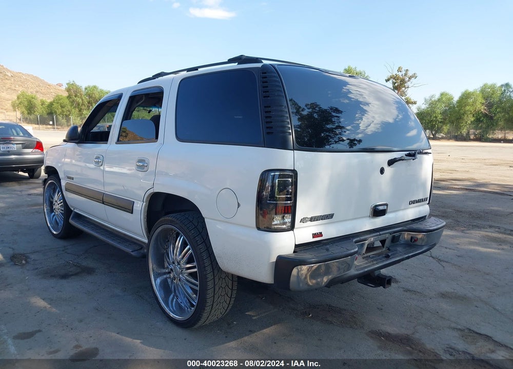 2003 CHEVROLET TAHOE LS VIN: 1GNEC13V53R135461