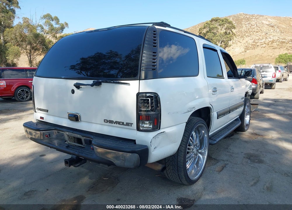 2003 CHEVROLET TAHOE LS VIN: 1GNEC13V53R135461