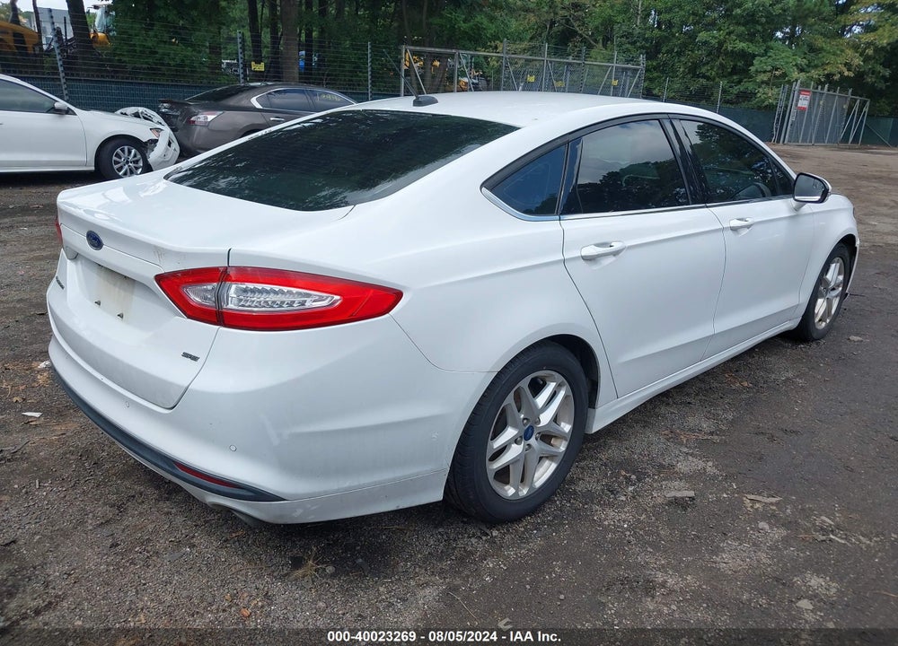 2014 FORD FUSION SE VIN: 1FA6P0H75E5355589