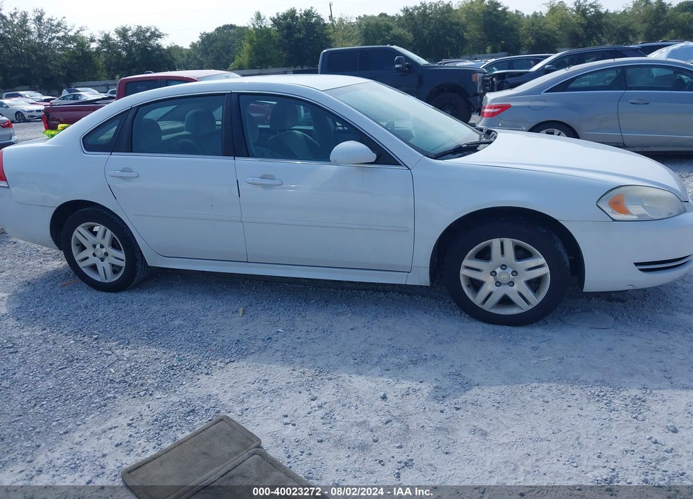 2012 CHEVROLET IMPALA LT VIN: 2G1WG5E36C1302111