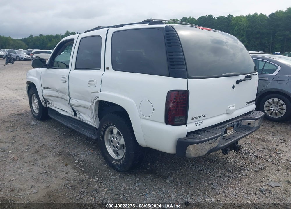2002 CHEVROLET TAHOE LT VIN: 1GNEK13Z62R287964