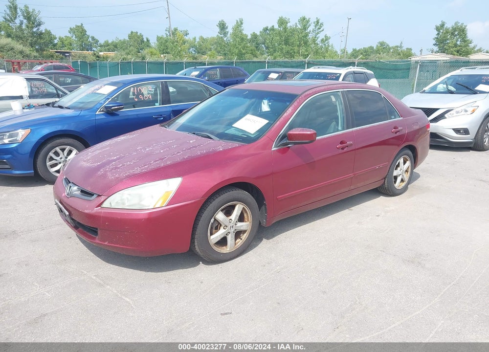 2004 HONDA ACCORD 2.4 EX VIN: 1HGCM56824A095805