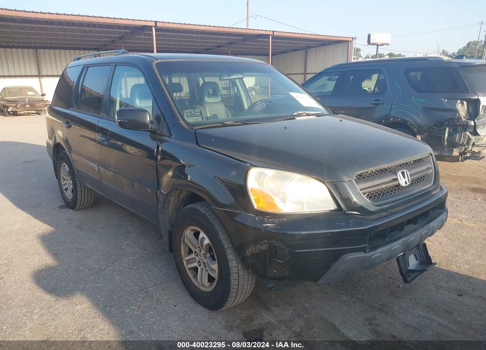 2005 HONDA PILOT EX-L VIN: 2HKYF18565H003020