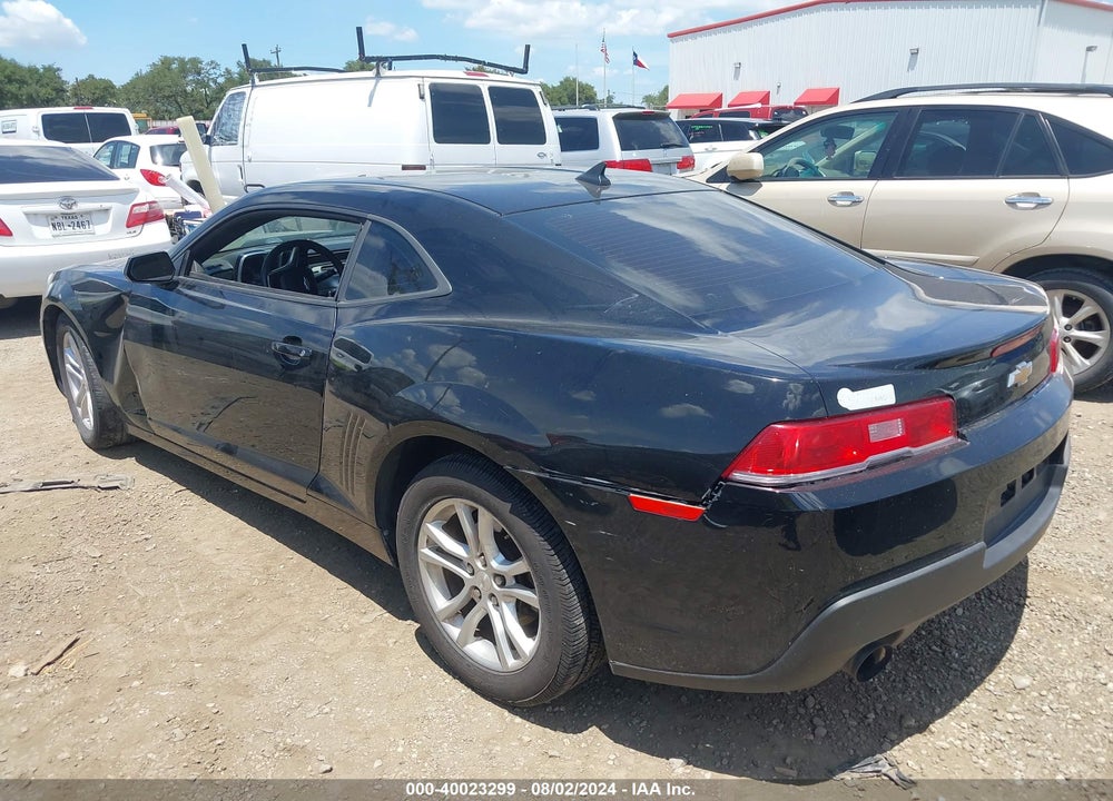 2015 CHEVROLET CAMARO 2LS VIN: 2G1FB1E37F9183045