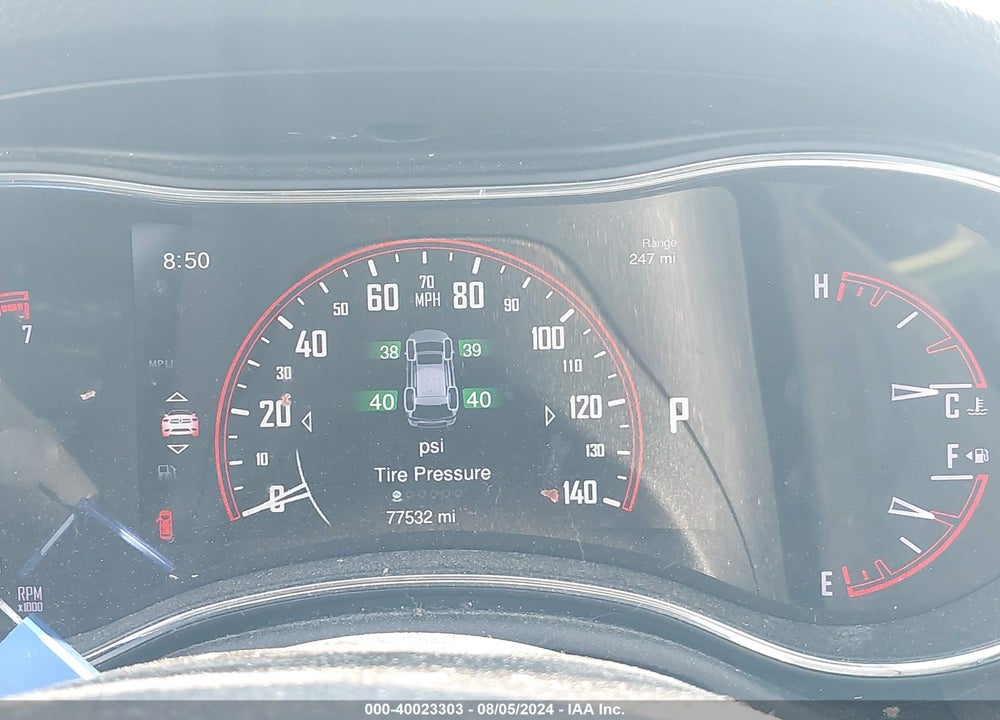 2015 DODGE DURANGO LIMITED VIN: 1C4RDJDG9FC101277