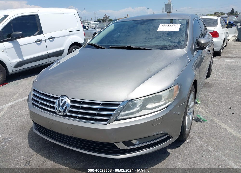 2013 VOLKSWAGEN CC 2.0T SPORT VIN: WVWBP7AN2DE531832