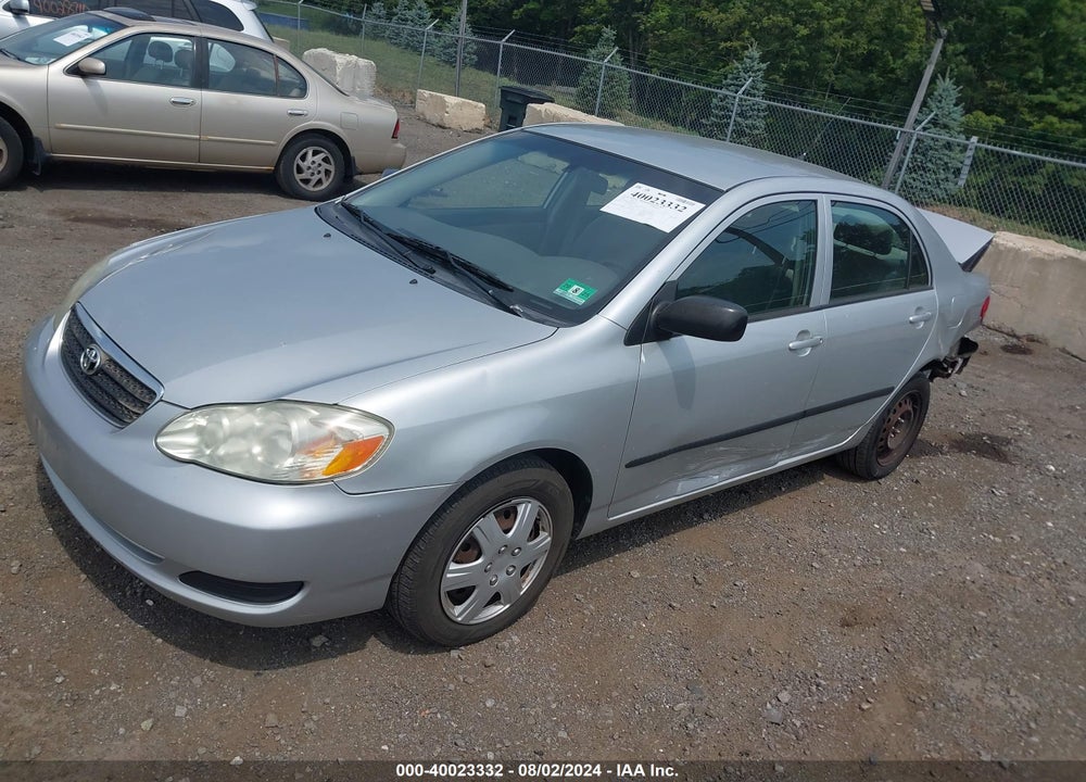 2007 TOYOTA COROLLA CE VIN: JTDBR32E570123280
