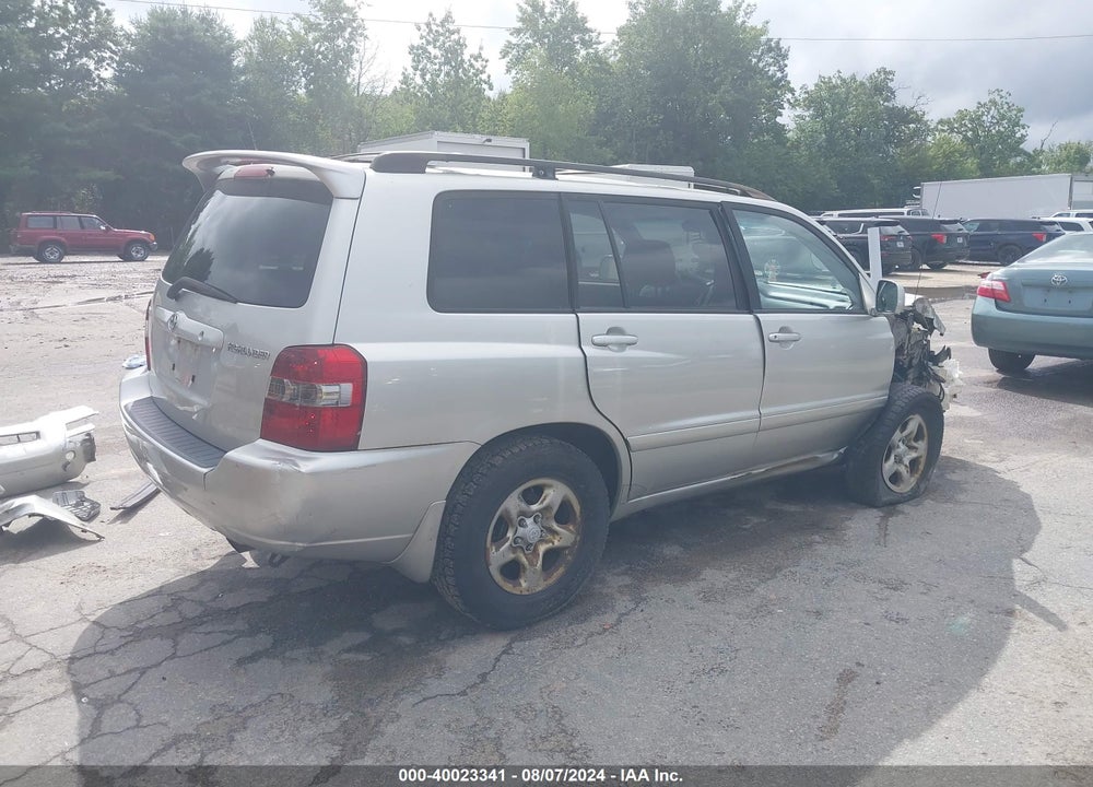 2004 TOYOTA HIGHLANDER VIN: JTEGD21A940085704