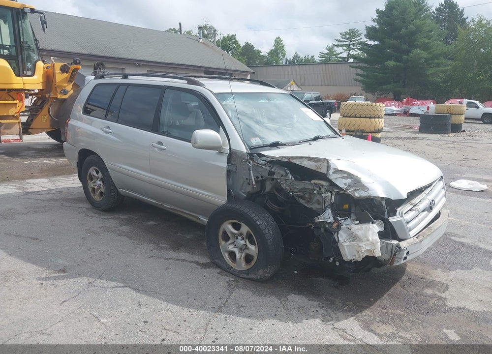 2004 TOYOTA HIGHLANDER VIN: JTEGD21A940085704