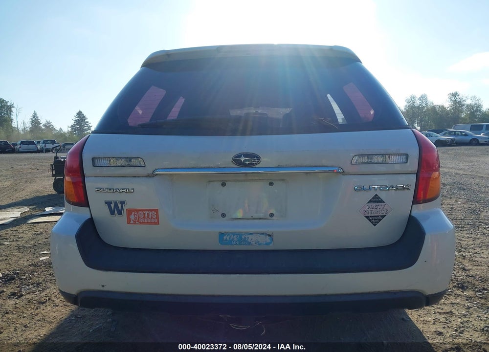 2006 SUBARU OUTBACK 2.5I LIMITED VIN: 4S4BP62C566321547