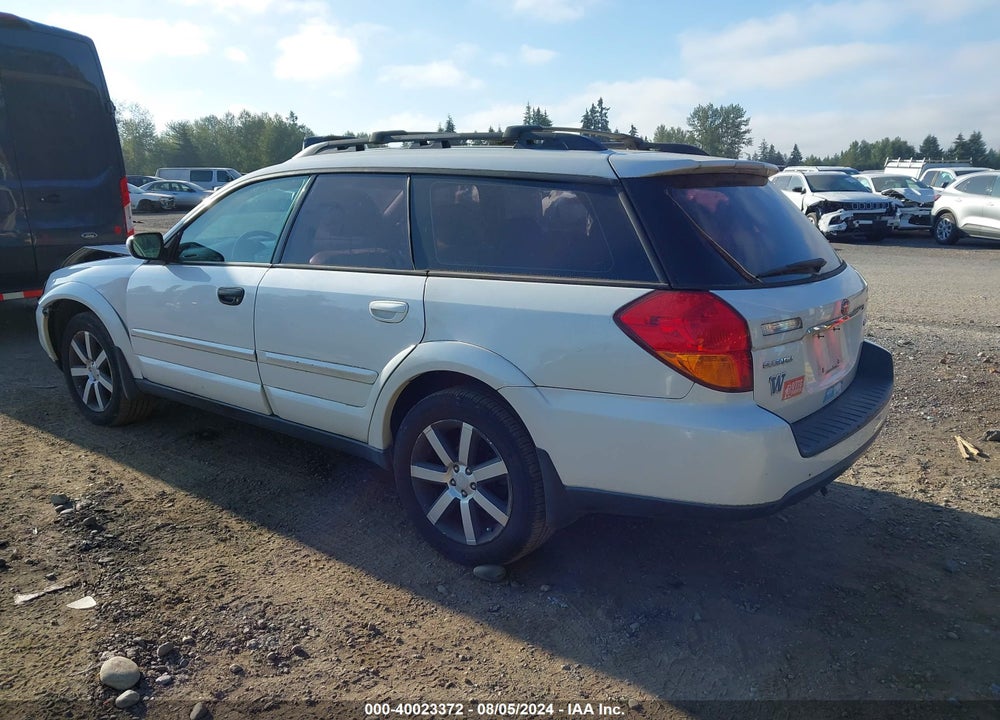 2006 SUBARU OUTBACK 2.5I LIMITED VIN: 4S4BP62C566321547