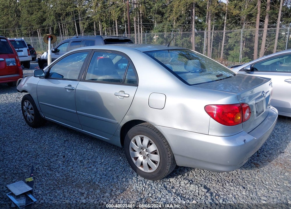2004 TOYOTA COROLLA LE VIN: JTDBR38E142025015