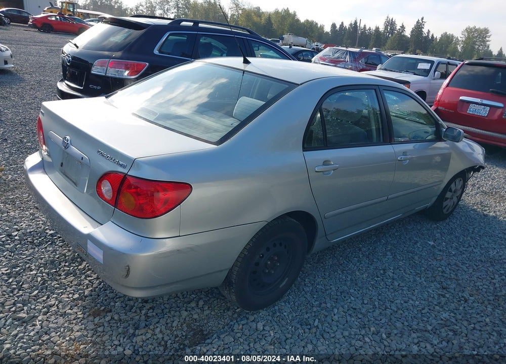 2004 TOYOTA COROLLA LE VIN: JTDBR38E142025015