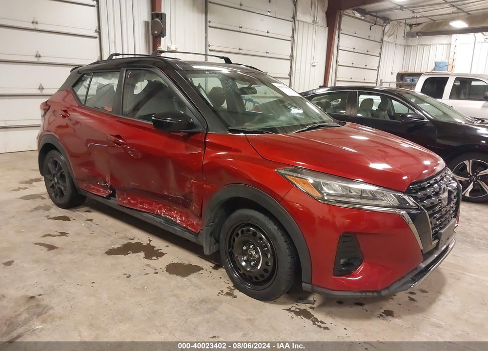 2022 NISSAN KICKS SR XTRONIC CVT VIN: 3N1CP5DVXNL481688