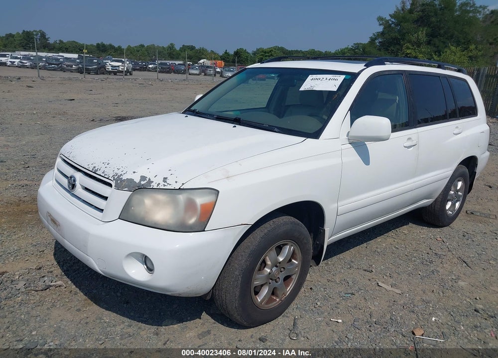 2006 TOYOTA HIGHLANDER V6 VIN: JTEEP21A260149745