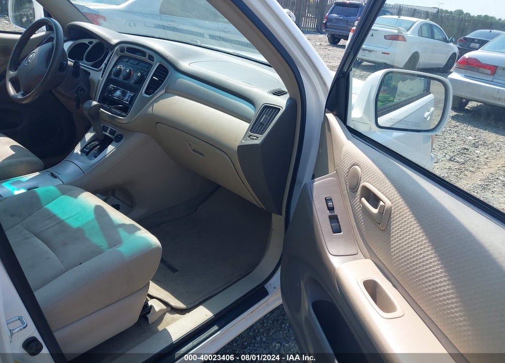 2006 TOYOTA HIGHLANDER V6 VIN: JTEEP21A260149745