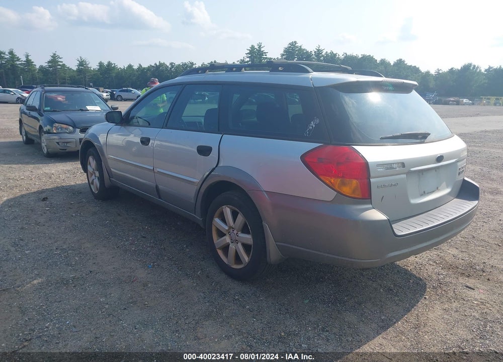 2006 SUBARU OUTBACK 2.5I VIN: 4S4BP61CX67314704