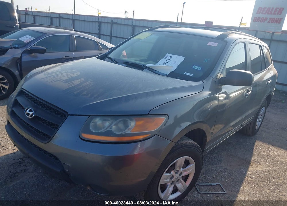 2009 HYUNDAI SANTA FE GLS VIN: 5NMSG13D79H238109