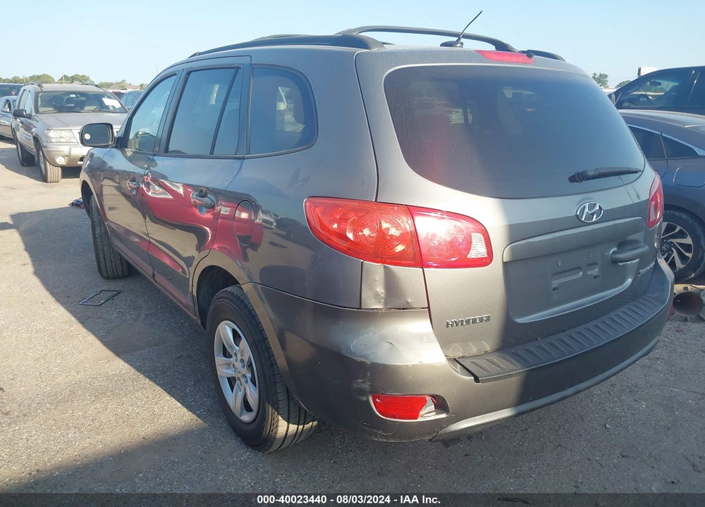 2009 HYUNDAI SANTA FE GLS VIN: 5NMSG13D79H238109