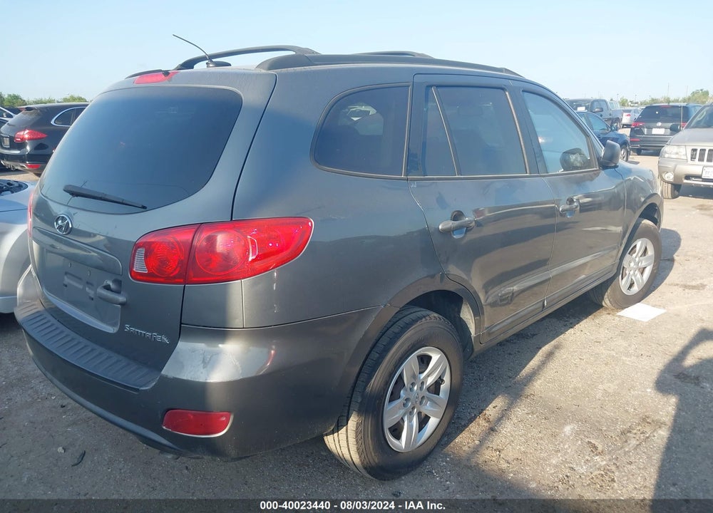 2009 HYUNDAI SANTA FE GLS VIN: 5NMSG13D79H238109