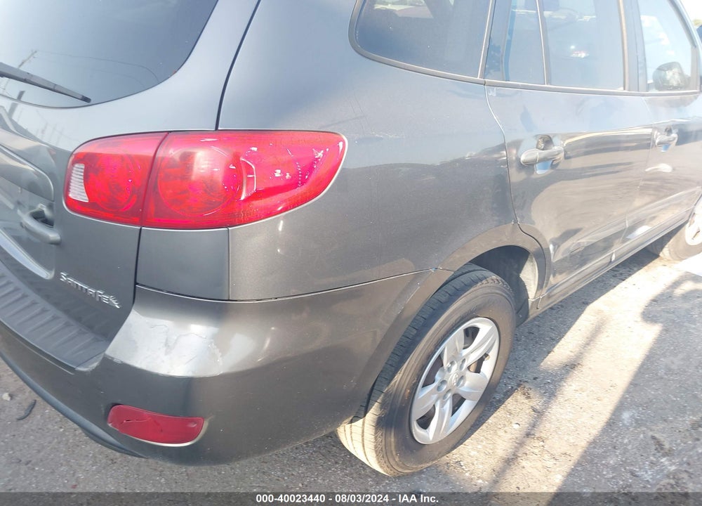 2009 HYUNDAI SANTA FE GLS VIN: 5NMSG13D79H238109