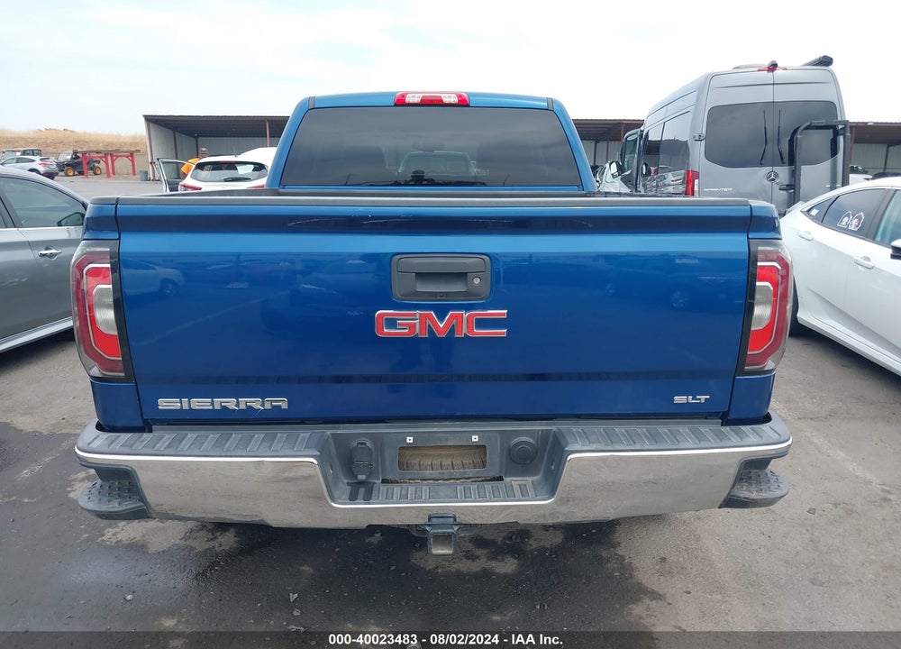2018 GMC SIERRA 1500 SLT VIN: 3GTU2NEJ5JG210889