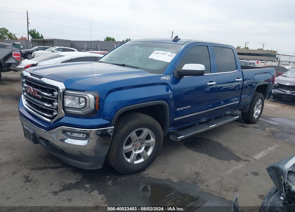 2018 GMC SIERRA 1500 SLT VIN: 3GTU2NEJ5JG210889