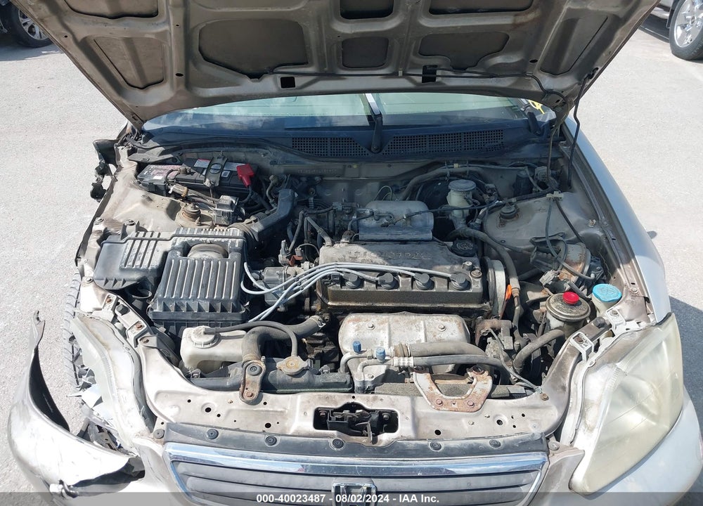 2000 HONDA CIVIC EX VIN: 1HGEJ8649YL067977