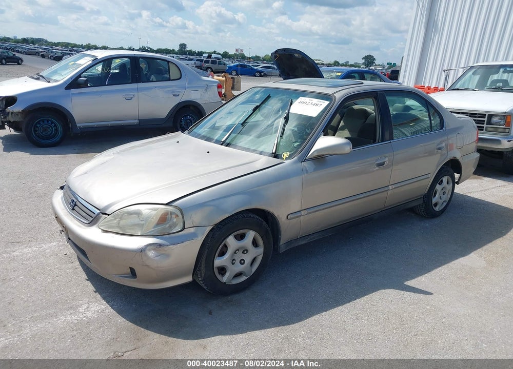 2000 HONDA CIVIC EX VIN: 1HGEJ8649YL067977