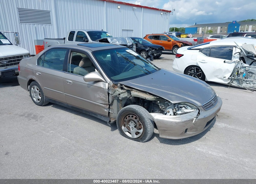 2000 HONDA CIVIC EX VIN: 1HGEJ8649YL067977