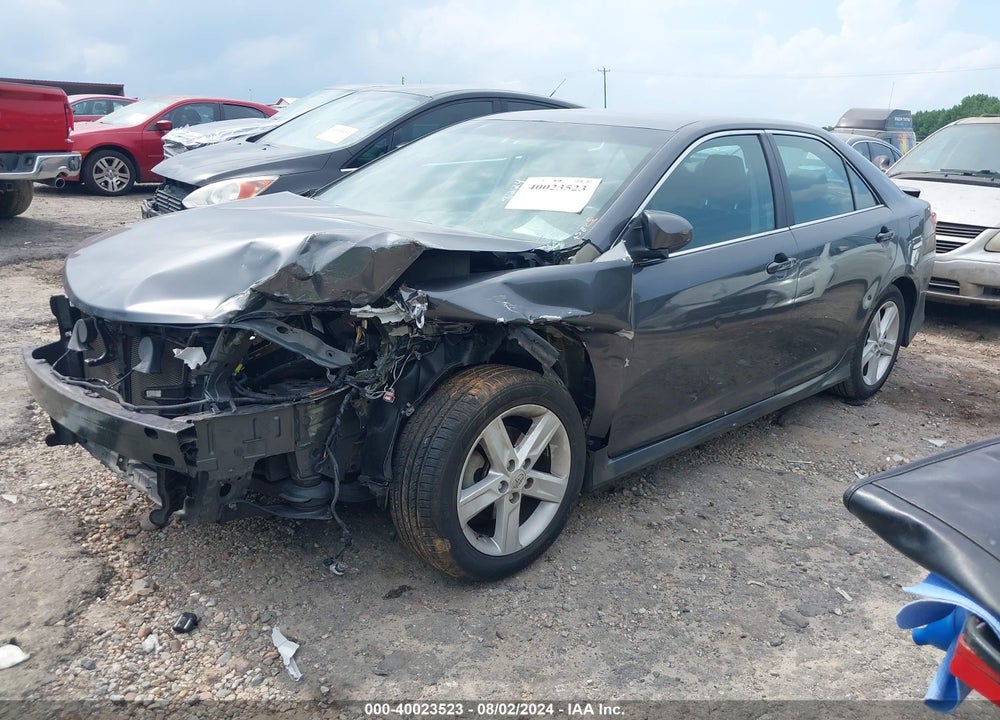 2012 TOYOTA CAMRY SE VIN: 4T1BF1FK2CU190625