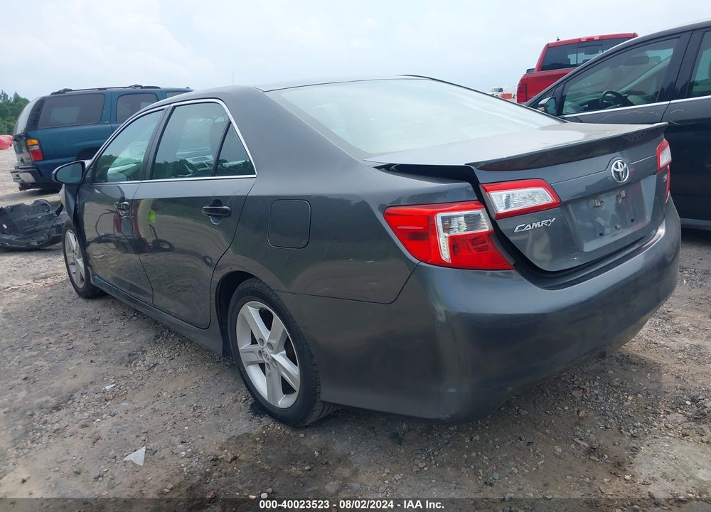 2012 TOYOTA CAMRY SE VIN: 4T1BF1FK2CU190625