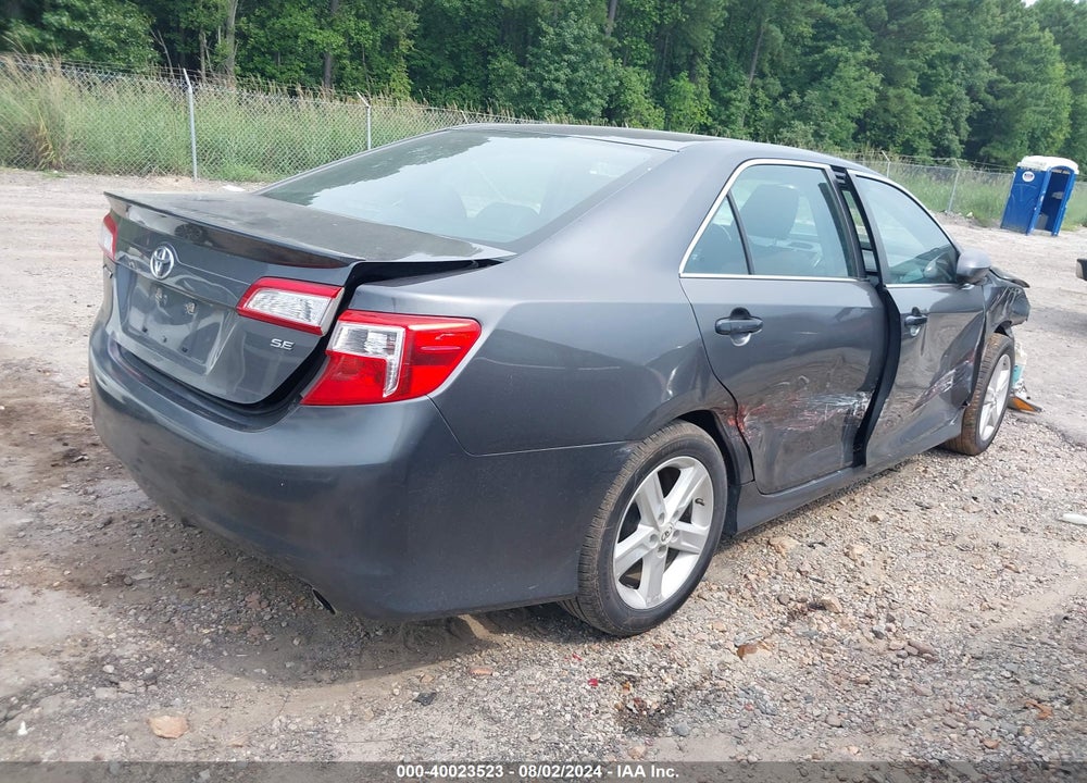 2012 TOYOTA CAMRY SE VIN: 4T1BF1FK2CU190625