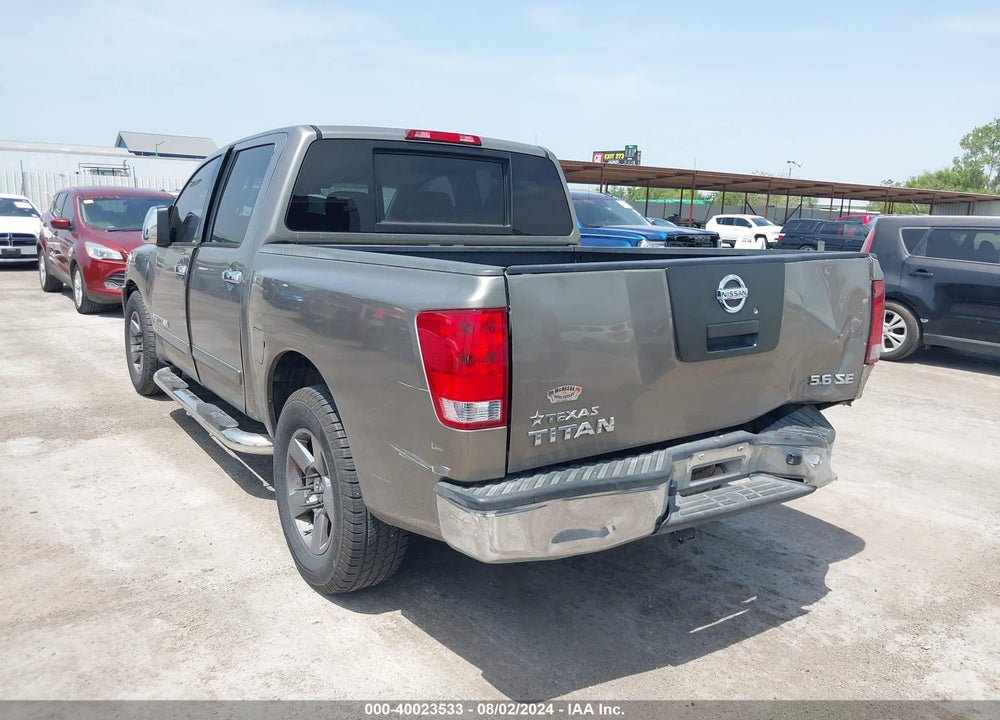 2007 NISSAN TITAN SE VIN: 1N6BA07A37N245227